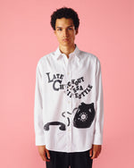Load image into Gallery viewer, Printed Oxford White Shirt
