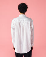 Load image into Gallery viewer, Printed Oxford White Shirt
