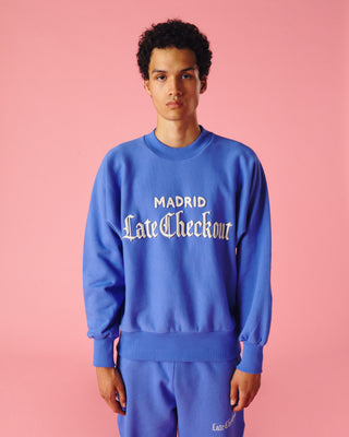 Blue Crewneck Sweatshirt
