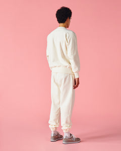 White/Orange Sweatpants