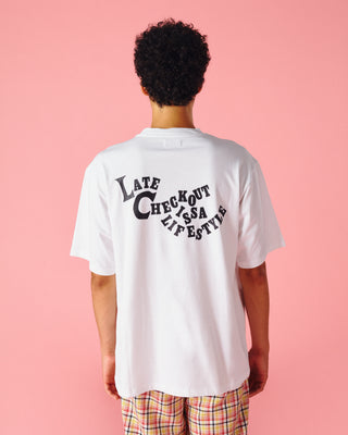 Telephone White Tee